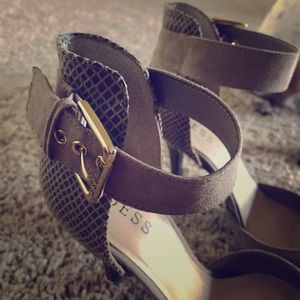 Guess suede heels